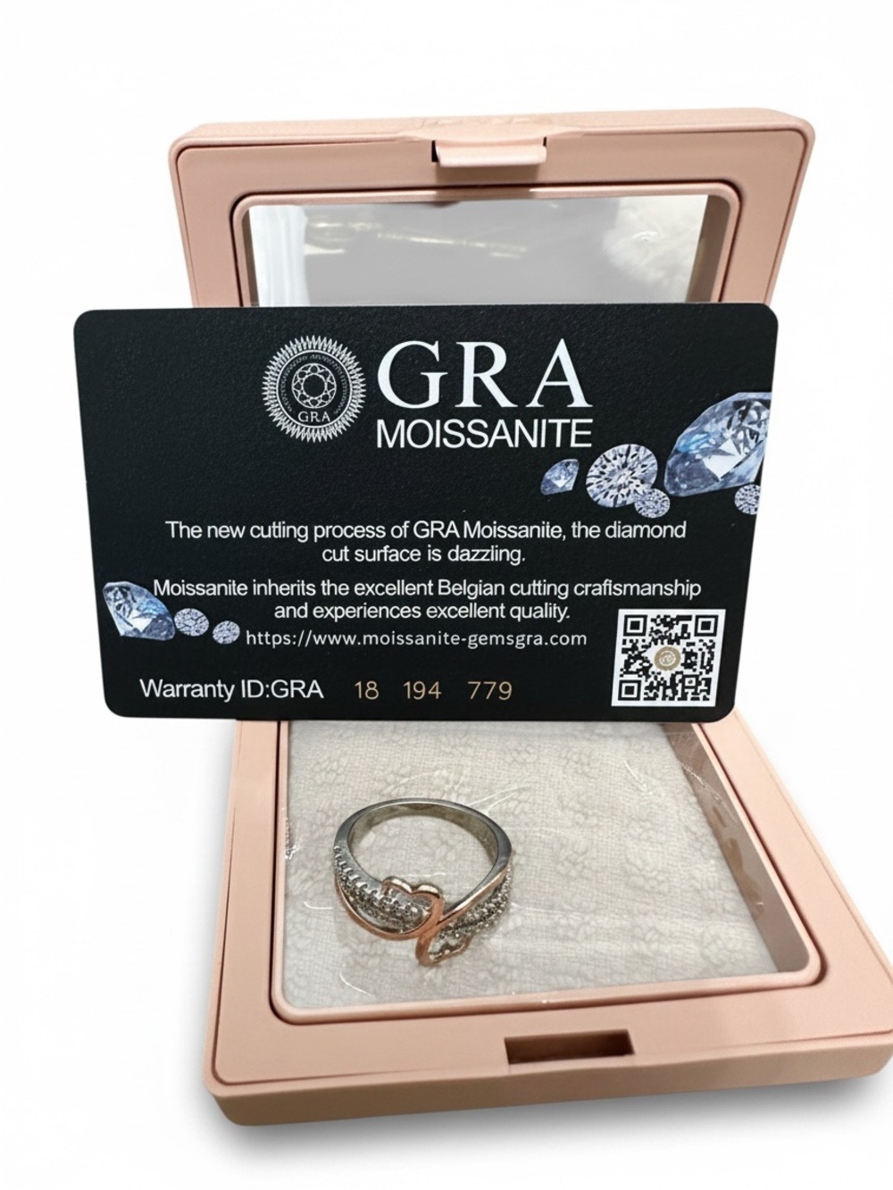 NEW MOISSANITE RING - Picture 7 of 8